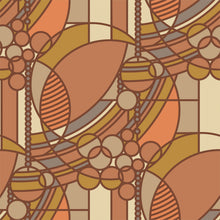 Load image into Gallery viewer, Cloud 9 has partnered with the Frank Lloyd Wright foundation to bring his contemporary modern design to printed textiles.  March Balloons is available at globalfibershop.com.
