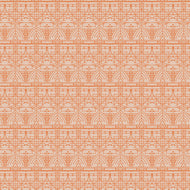 Frank Lloyd Wright geometric design inspired by nature from The House Beautiful for Cloud9 Fabrics available at globalfibershop.com.