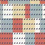 Load image into Gallery viewer, American Bold by Frank Lloyd Wright | Imperial | Red/Navy
