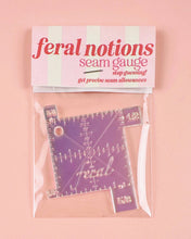 Load image into Gallery viewer, Feral Notions | Seam Gauge - Iridescent
