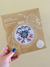 Load image into Gallery viewer, Hook, Line &amp; Tinker | Puffin Complete Embroidery Kit
