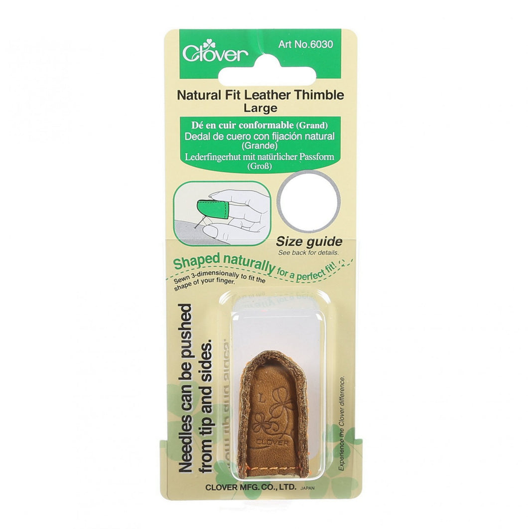 Clover | Natural Fit Leather Thimble