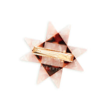 Load image into Gallery viewer, Sawtooth Star Hair Clip - Quilt Hair Accessories
