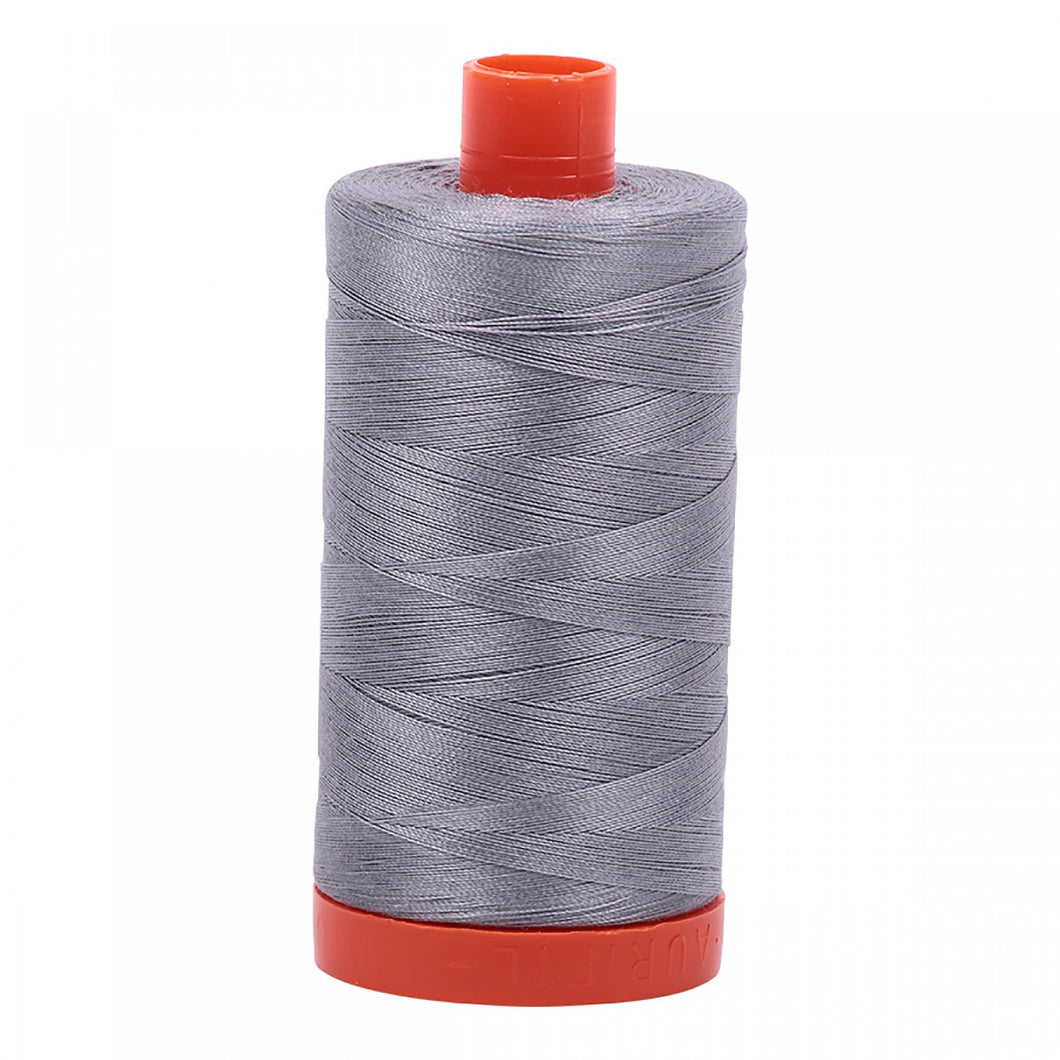 Aurifil | Mako Cotton Thread Solid 50 wt | Grey