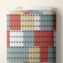 Load image into Gallery viewer, American Bold by Frank Lloyd Wright | Imperial | Red/Navy
