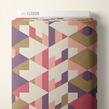 Load image into Gallery viewer, American Bold by Frank Lloyd Wright | Hollyhock | Pink/Purple
