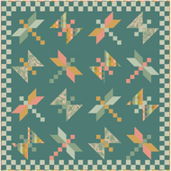 Dragonfly Lake Quilt Kit for Suzy Quilts | Slow Summer | Hemlock