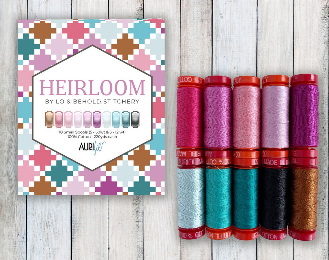 Heirloom by Brittany Lloyd | Aurifil Thread Set