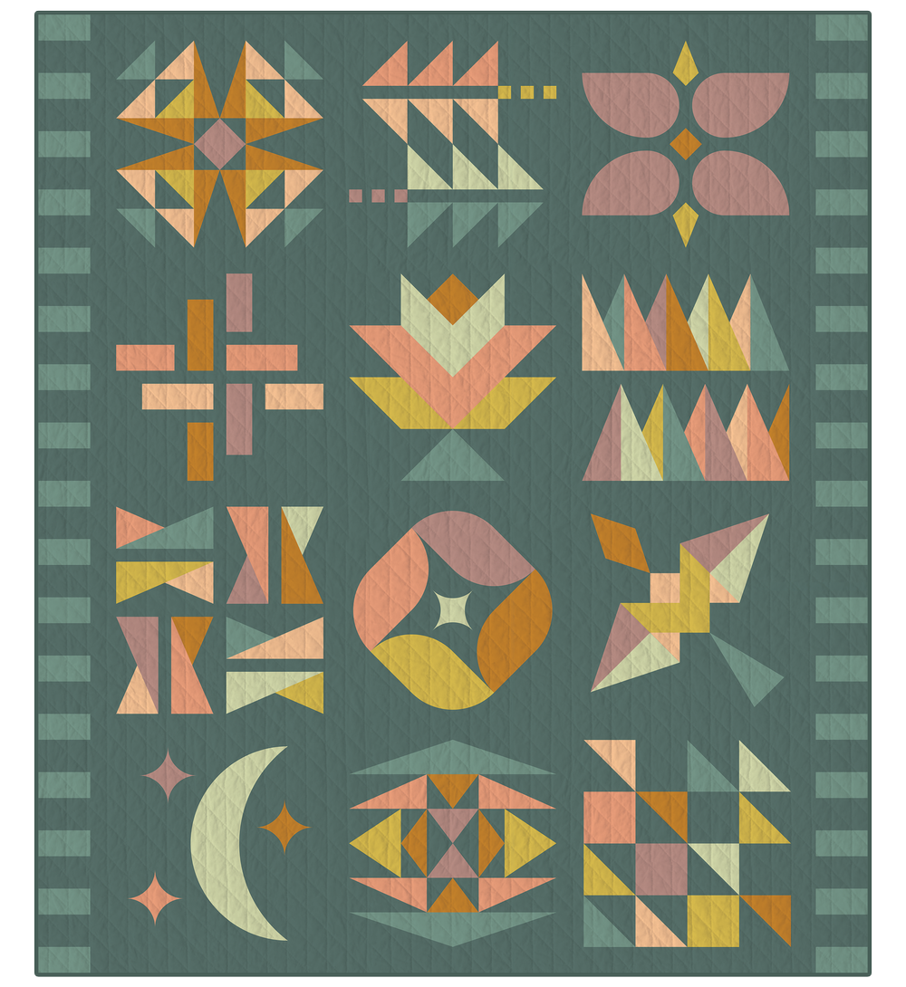 Hand+Soul 2026 Block of Month by Eudaimonia Studio | Enchanted Forest | PREORDER - please read full description before ordering