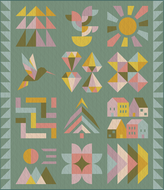 Hand+Soul 2027 Block of Month by Eudaimonia Studio | Mossy Grove | PREORDER