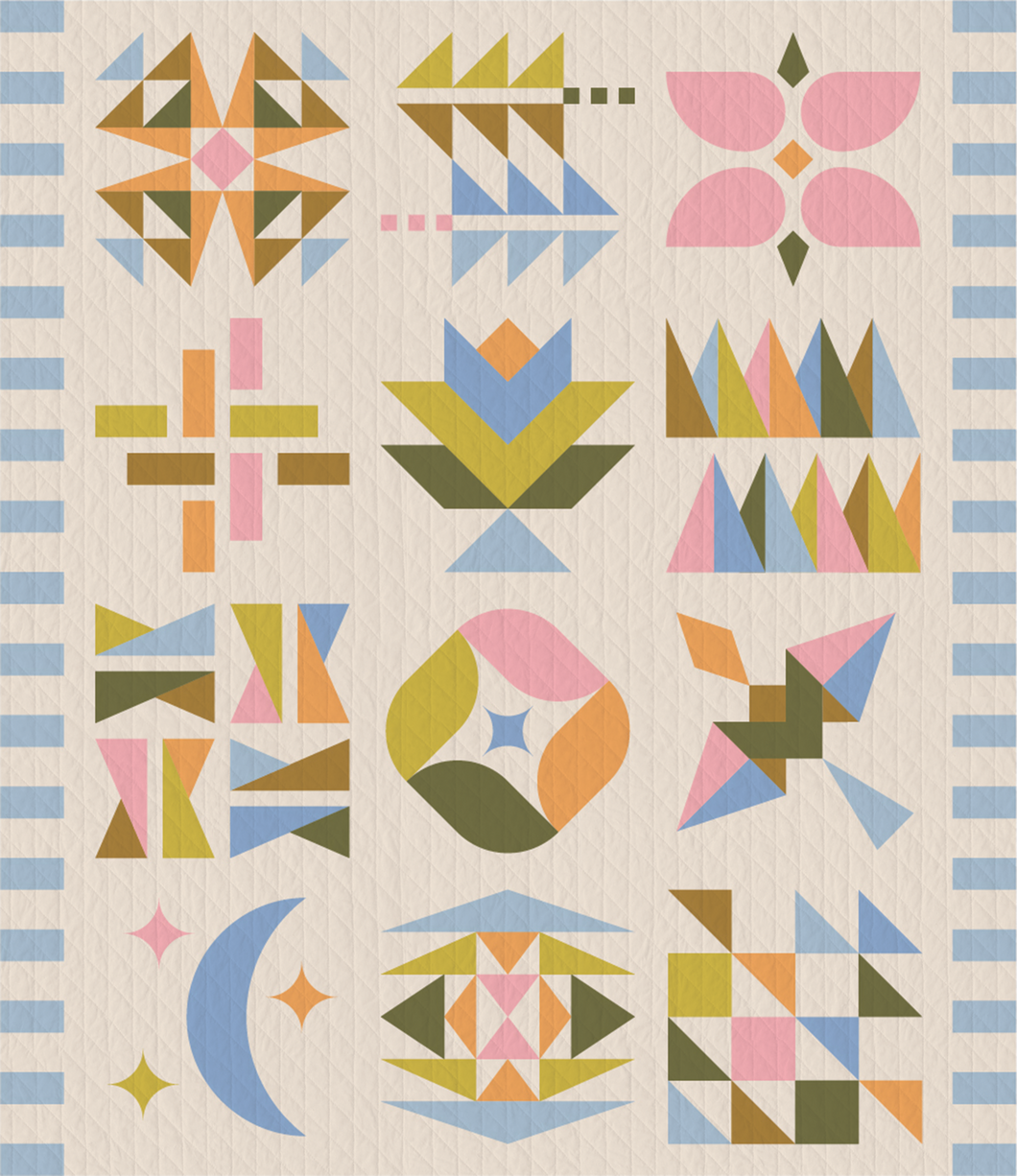 Hand+Soul 2026 Block of Month by Eudaimonia Studio | Spring Meadow | PREORDER - please read full description before ordering