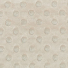 Load image into Gallery viewer, This exclusive Cuddle® minky plush fabric has a textured, velvety surface that features an adorable dimple embossed design. Not only does it look amazing sewn into quilts, baby products, apparel, etc., but it has a nice skin feel we can&#39;t get enough of! Available at globalfibershop.com.
