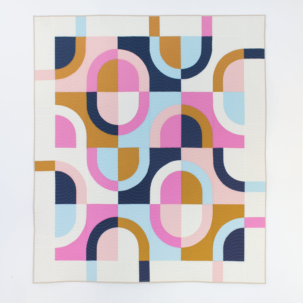 Currents Quilt Pattern | Eudaimonia Studio | digital download