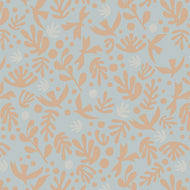 Duval features subtle tonal prints and bold graphic designs in a palette of cool neutrals and rich shades of navy, cream, black and soft lavenders and pale blues. Available at globalfibershop.com