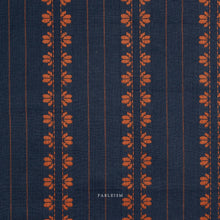 Load image into Gallery viewer, ✨ PREORDER | Fine &amp; Dandy | Deco Stripe | Navy/Spice
