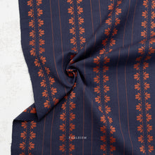 Load image into Gallery viewer, ✨ PREORDER | Fine &amp; Dandy | Deco Stripe | Navy/Spice
