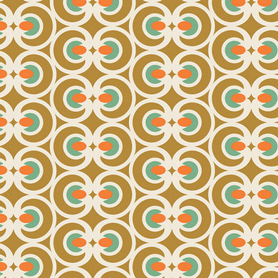 Lush florals and subtle geometrics come together to enchant in Spices Fusions. Saturated shades of plum, orange, and dusty jade accentuate this range of prints to add spice to your sewing. Available at globalfibershop.com.