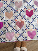 Load image into Gallery viewer, Heirloom Hearts Pattern - by Brittany Lloyd for Lo &amp; Behold Stitchery
