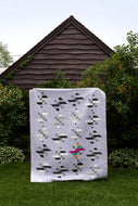 One of a Kind quilt bundle curated for the Butterfly Garden pattern by Suzy Quilts. Available at globalfibershop.com