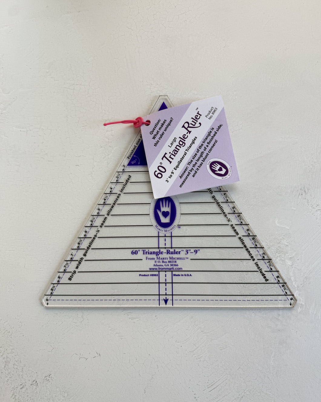 Marti Michell | 60 degree Triangle Ruler | 3