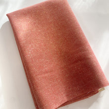 Load image into Gallery viewer, Essex Yarn-dyed Linen | Metallic | Dusty Rose
