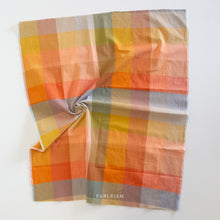 Load image into Gallery viewer, When you think light and cheery, think Lumiere. Fableism Supply Co.'s&nbsp; brand new wide-width 100% cotton collection with rainbows galore. Made with the apparel sewist in mind, they created these sunshiny cottons in a sweeping bouquet of prismatic rainbow color. Go bold or go retro! These wide width plaids and checkers will make for dazzling pieces. Available at globalifbershop.com.
