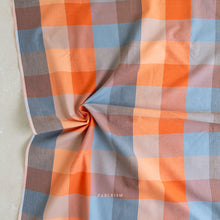 Load image into Gallery viewer, Lavender and Tangerine Pastel plaid from Lumiere Collection by Fableism Supply Co. available at globalfibershop.com.
