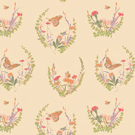 Revel in the magic of the summer solstice with Midsummer, a collection by Sharon Holland, for Art Gallery Fabrics. Featuring delicate florals, drifting dandelions, and gracefully fluttering butterflies with its soft lavenders, sunny yellows, and rosy hues, Midsummer is an ethereal tribute to all the wonders of summer. Available at globalfibershop.com.
