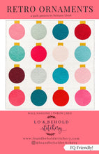 Load image into Gallery viewer, Retro Ornaments Pattern - by Brittany Lloyd for Lo &amp; Behold Stitchery
