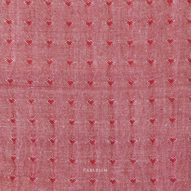 The Queen of Hearts has arrived and she’s got 14 beautiful new heart ginghams and dobby hearts in the most wearable colors! For the first time ever, at 55” wide, these whimsical cottons are perfect for Valentines apparel fabrics and also still the 100% cotton our quilters and crafters have come to love. Available at globalfibershop.com.