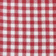 Load image into Gallery viewer, The Queen of Hearts has arrived and she’s got 14 beautiful new heart ginghams and dobby hearts in the most wearable colors! For the first time ever, at 55” wide, these whimsical cottons are perfect for Valentines apparel fabrics and also still the 100% cotton our quilters and crafters have come to love. Available at globalfibershop.com.
