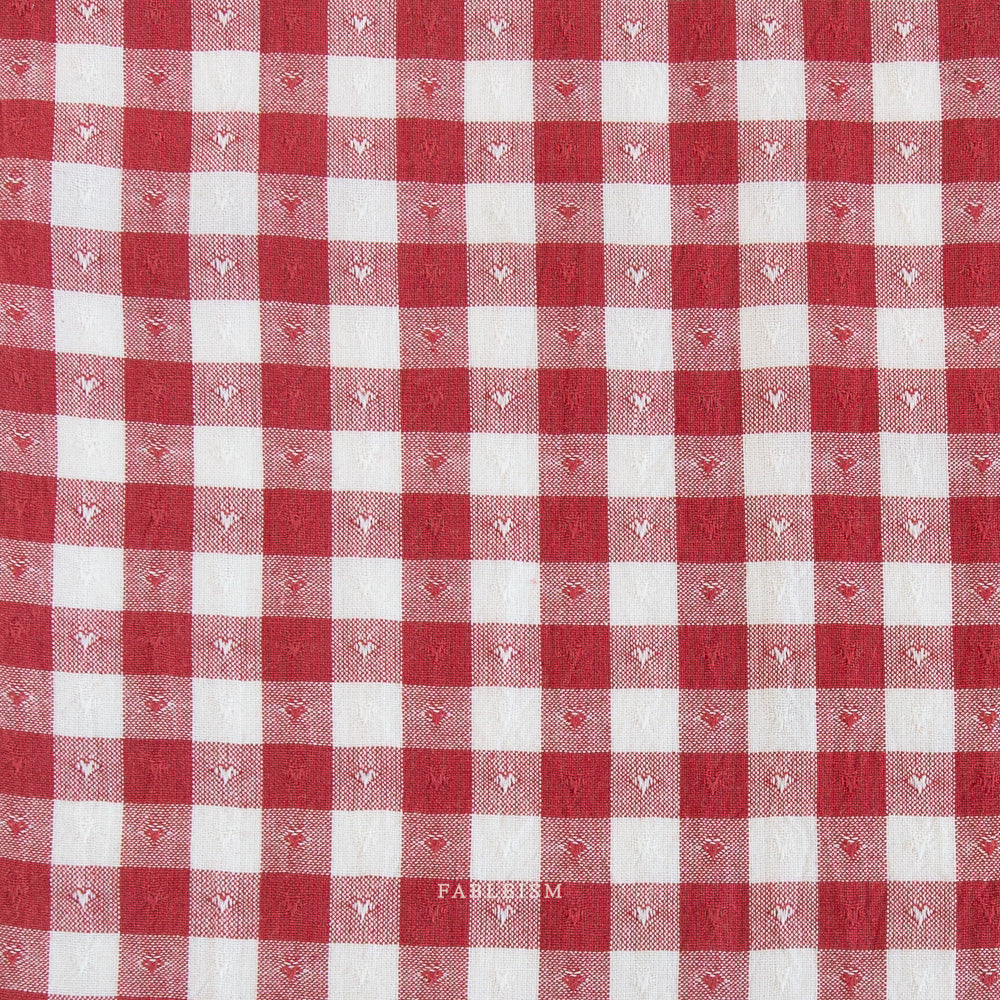 The Queen of Hearts has arrived and she’s got 14 beautiful new heart ginghams and dobby hearts in the most wearable colors! For the first time ever, at 55” wide, these whimsical cottons are perfect for Valentines apparel fabrics and also still the 100% cotton our quilters and crafters have come to love. Available at globalfibershop.com.