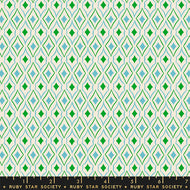 Flowerland, brought to you by Ruby Star Society designer Melody Miller, features a vibrant color palette blue, green, pink and gold - and her signature floral and butterfly prints. Available at globalfibershop.com.