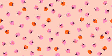 Pattern of strawberries 