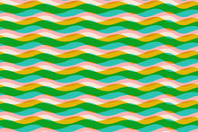 Load image into Gallery viewer, Multi-color wave pattern from Poolside Too by Ruby Star Society. Available at globalfibershop.com.
