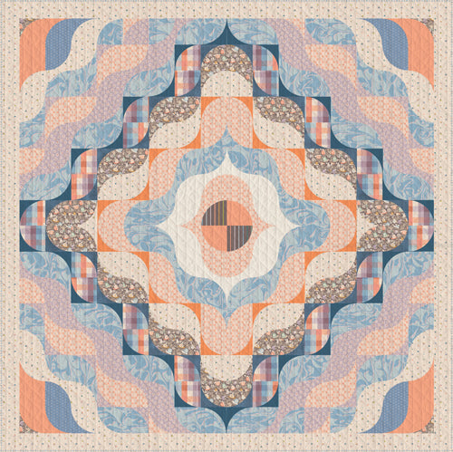 Free Pattern: Radiant Waves Quilt - Slow Summer Collection