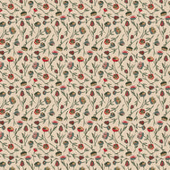Pattern of small flowers on a beige background
