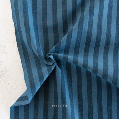 Sun Stripes, our latest two color cotton stripe fabric collection featuring an array of dazzling colors plucked from our earthy palette. From Fableism Supply Co. available at globalfibershop.com.