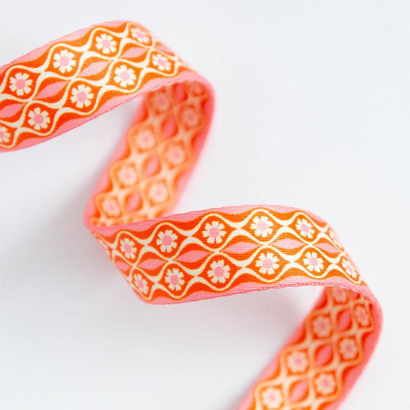 Ruby Star Society Webbing | Endpaper in Balmy 1