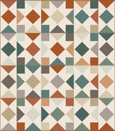 Starling Quilt by Suzy Quilts | Throw-Size Quilt Top Kit | Cedar Fall