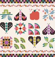 Metamorphosis | The Cutting Table's 2026 Block of the Month | Suzy Quilts | Pure Solids