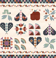 Metamorphosis | The Cutting Table's 2026 Block of the Month | Suzy Quilts | Wildflower Wovens