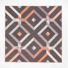 Load image into Gallery viewer, The Duval, scappy bundle features 8 prints from the Duval Collection by Suzy Quilts for Art Gallery Fabrics against an Art Gallery Fabrics Pure Solids background. Villager Quilt Pattern and bundle available at globalfibershop.com.
