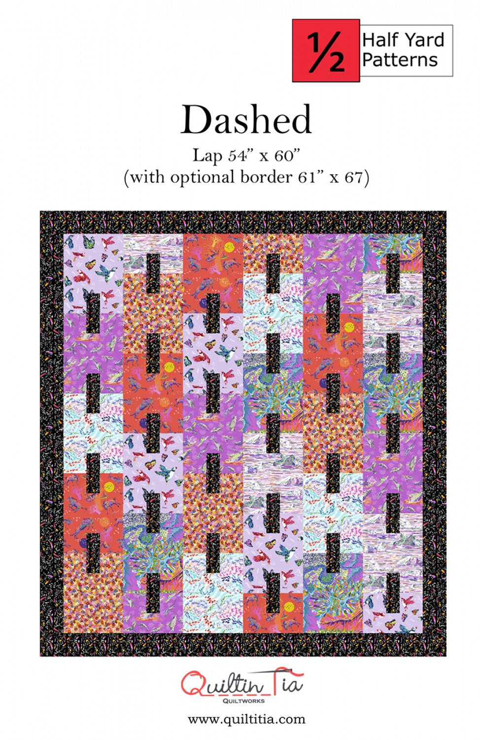 Quiltin' Tia Quiltworks | Dashed Quilt Pattern