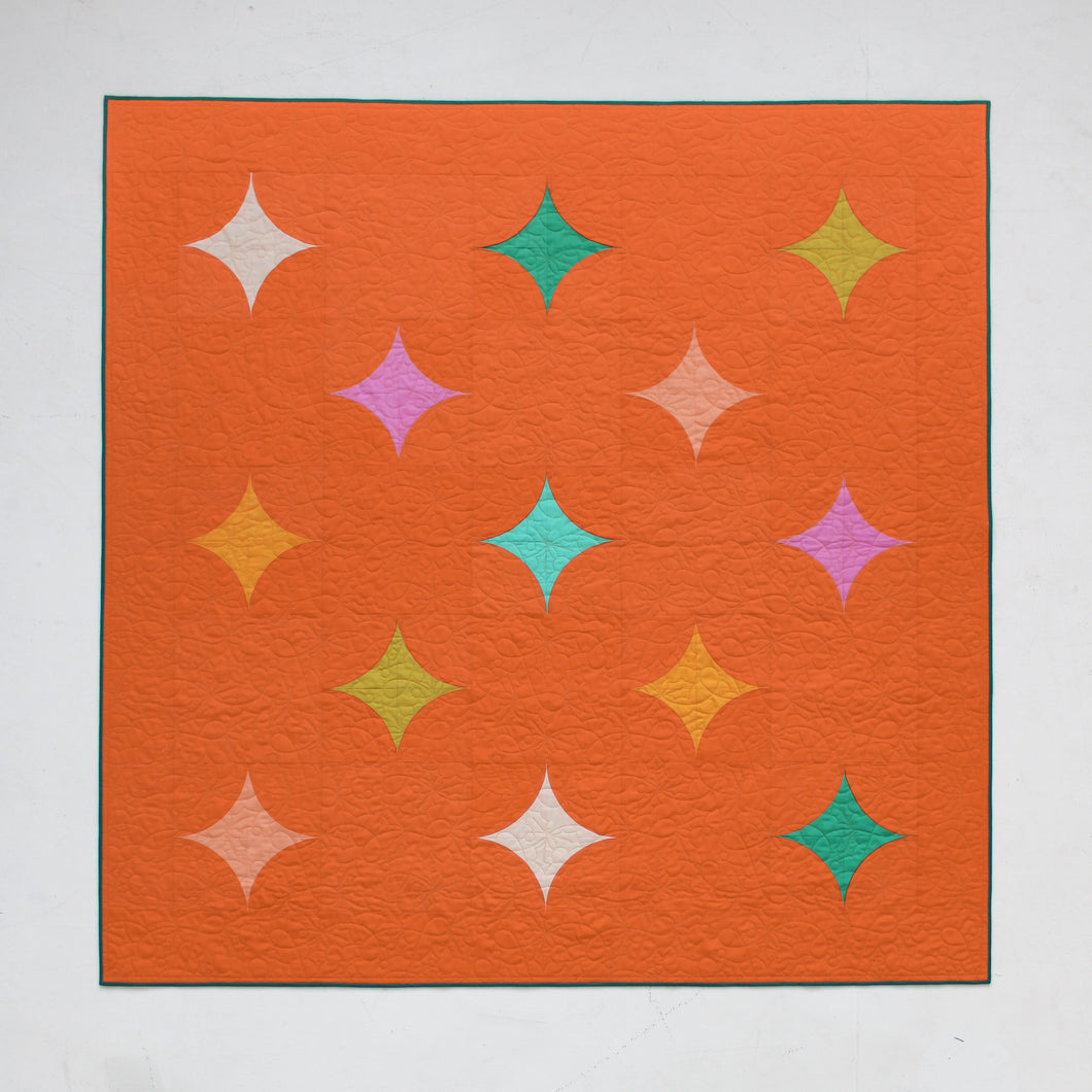 Wonderment Quilt Kit by Eudaimonia Studio | Solstice Spice