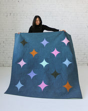 Load image into Gallery viewer, Wonderment Quilt Kit by Eudaimonia Studio | Night Sky
