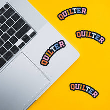 Load image into Gallery viewer, Quilter Sticker - Vinyl Waterproof Sticker
