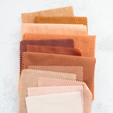 Load image into Gallery viewer, Fan favorite, Sprout Wovens are our most popular earthy woven with just the right color tones and earthy texture.&nbsp; Now offered in smaller color stories as part of the new Precut Aura Fat Quarter Bundle series.&nbsp; Each color story emits a particular aura and looks dazzling at the same time.&nbsp; Cozy, earthy, small bites of color offered in fat quarters, perfect for quilters! Sold at globalfibershop.com.
