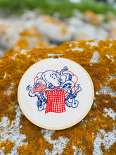 Load image into Gallery viewer, Hook, Line &amp; Tinker | Octopus Knitting Complete Embroidery Kit
