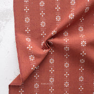 Introducing the Forest Forage collection by Fableism Supply Company. Fablism's newest group of wovens features 2 new basics, Daisies and Honeycomb, in their signature earth-tone shades. These wovens are excellent staples in quilting, homewares and apparel. Available at globalfibershop.com.